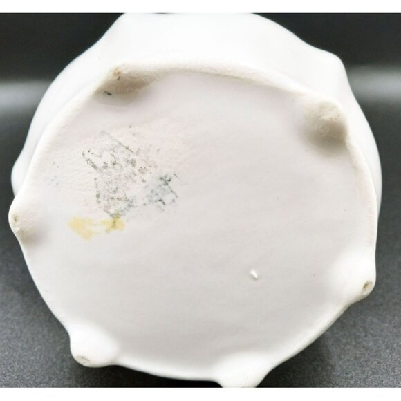 House of Webster Vintage Floral Pitcher 16oz Porcelain Gold Trim Victorian Style - Picture 12 of 15